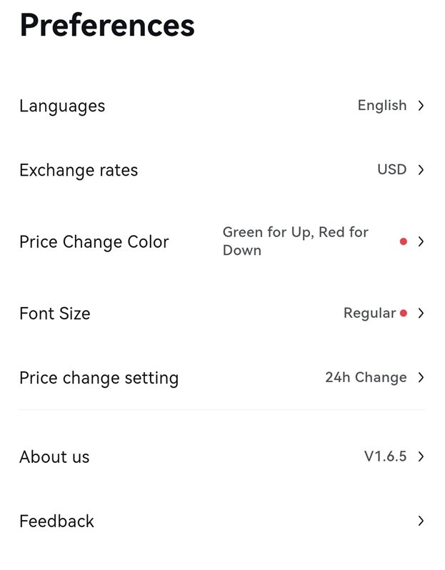تغییر زبان توبیت در اپلیکیشن