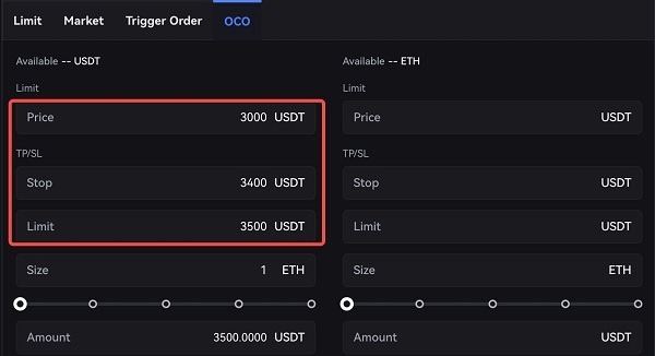  سفارش OCO در صرافی توبیت چگونه کار می‌کند؟
